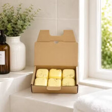 Set of 6 Aromatherapy Shower Steamers - Party Booster