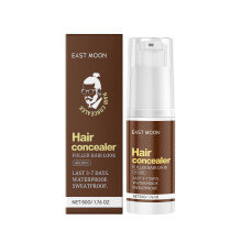 East moon brown scalp concealer cream, volumizing at hair part, gentle nourishing high-top shine hair care - east moon brown scalp concealer cream, vo
