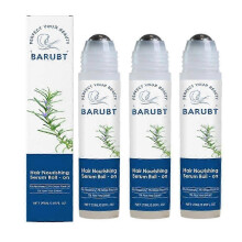 1-3X Ginger Hair Growth Oil Nourishing Strengthening Hair Roots Scalp Treatment Hair Loss Serum Moisturizing Hair Care Essence Roller