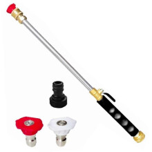 Crazyview  High Pressure Power Washer Wand,Jet Nozzle Power Washer for Garden Hose,Hydro Jet High Pressure Washer Tools,Garden Hose Nozzle Sprayer Wa