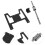 1Set Aluminium Y-Carriage Upgrade Kit Voor 3D Printer 6