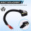 16Pin EDC7 Common Rail Connector PC Board ECU Socket Injector Module Plug with Wire Harness for Boschs 36 Pin 6