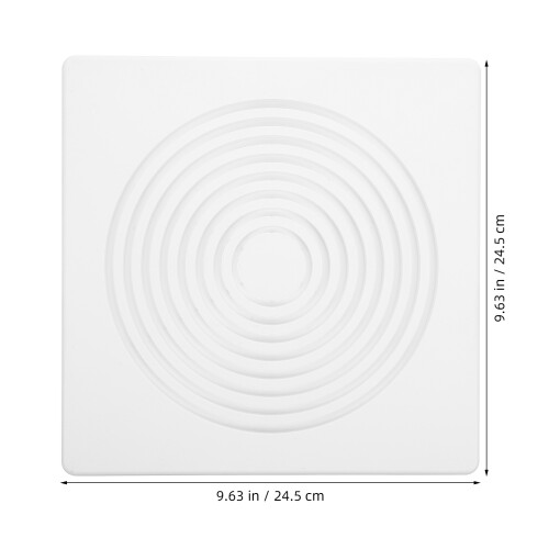 Universele Witte Badkamer Ventilatorrooster Voor Plafond