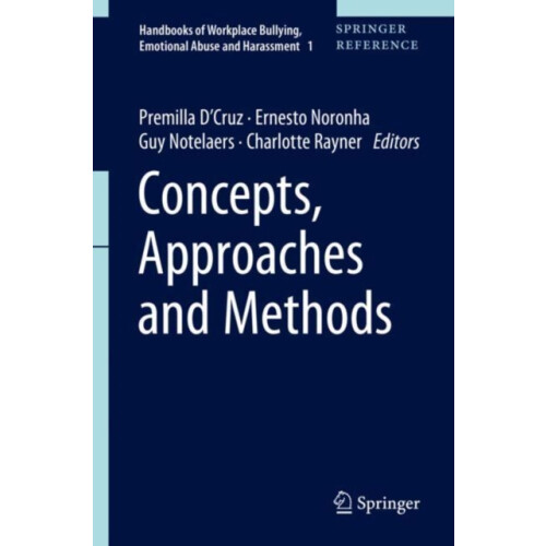 Concepts Approaches and Methods Hardcover Book
