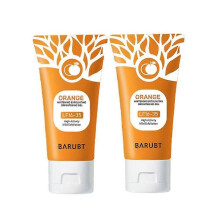 (2pcs) 1-3X Orange Enzymes Exfoliating Brightening Gel Moisturizing Smoothing Tighten Pores Whitening Brightening Exfoliating Peeling Gel 100g
