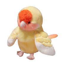 (C) Parrot Hand Puppet Plush Toy – Soft Stuffed Bird – Early Education for Kids & Toddlers Gift