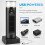 Tower Fan, Table Fan with Remote Control, 6-Speed Oscillating Fan, Mist Sprayer, Timer and LED for Office 5
