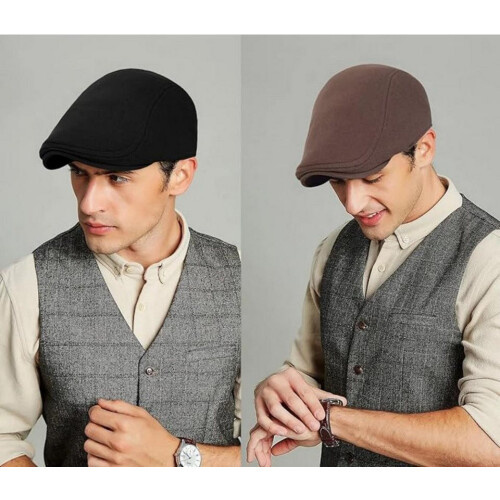 Flat cap, peaked cap, newsboy cap, beret cap 2