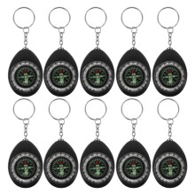 10St Draagbare Pocket Met Sleutelring Voor Outdoor