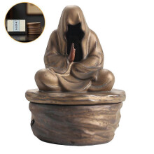 (one size, C gold) Ceramic Incense Holder for Cone and Coil Ceramic Incense Holder Censer Holder Table Decorations