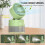 Handheld Table Fan with Water Cooling, Mist Function, 3 Modes, Night Light, USB Rechargeable Portable Air Cooler Fan 4