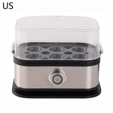 Smart Egg Cooker with Auto Shut, 6 IN 1 Effortless Egg Cooking with Stainless Steel Egg Cooker,Electric Rapid Egg Boiler for 6 Eggs,Multi-function Ra