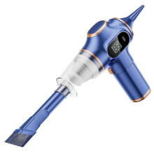 (One size, Blue) Handheld Car Vacuum Cleaner 140000Pa Vacuum Cleaner And Duster 120W High For Car Power Office Pet Vacuum Hand Held