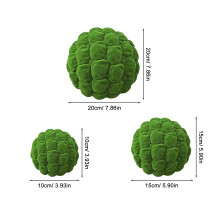 3St Decoratieve Groene Mosbollen Voor Vaas En Ornamenten