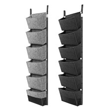 2St Verticale Felt Plantenhouder Met Plantenpockets Voor Kantoor