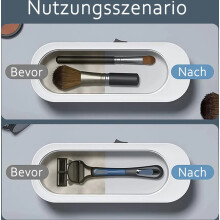 250 ml ultrasone reiniger 30000 Hz voor sieraden, brillen en kleine voorwerpen. Compact en draagbaar reinigingsapparaat.