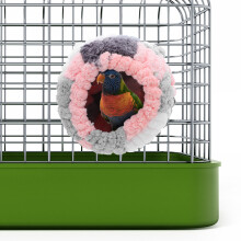 1Comfortabel Koraalvelours Papegaaien Nest En Broeden