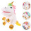 Interactive Unicorn Hand Puppet Storytelling Toy for Kids Plush 4