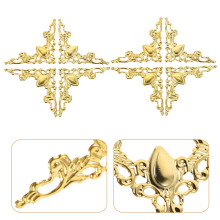 100St Metalen Decoratieve Hoekbeschermers Voor Sieraden En Albums