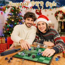 Weihnachts-Adventskalender 2025, Mystery-DND-Würfelset, Urlaubs-Adventskalender, 24 Tage, Überraschungsgeschenke