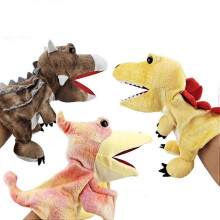 (Dilophosaurus) Plush Toys Warm Companion For Baby Growth Smooth And Soft Fabric Parent-child Interaction Toy Gloves