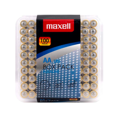 MAXELL Alkaline battery AA LR6 100 pcs. (10x10 pcs.) 1