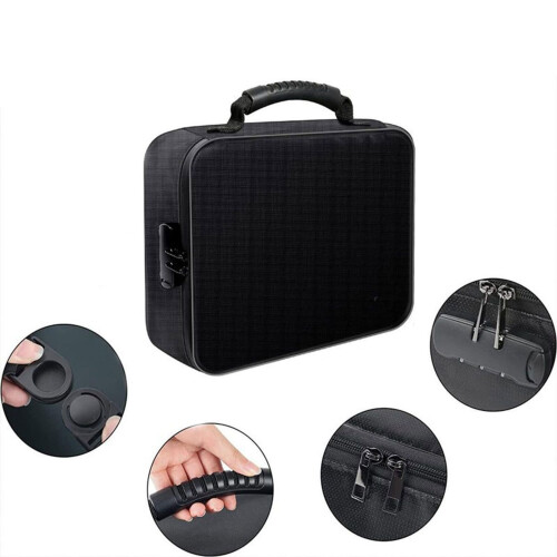 Fireproof and Water Resistant Document Folder with 7 Pockets for Home, Office and Travel 1