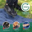 Inflatable Camping Sleeping Pad, 9cm Thick Ultralight Self-Inflating Mat with Pillow, Waterproof Foldable Sleeping Mat, 1