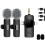 3-in-1 Wireless Lavalier Microphone for Phone, Camera and USB-C Devices, Compact Clip-On Audio Mic 2