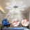Adjustable 90W LED Ceiling Fan Light, Separate Light and Fan Control, Modern Ceiling Lamp 1