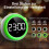 Voice Activated Alarm Clock, Dimmable Display, Dual Alarm Settings, Temperature Display, Compact Bedside Clock 3