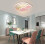 LED Cloud Ceiling Light, Dimmable 57W, 55 cm, Childrens Room Light, Stepless Dimming, Remote Control, Timer Function, Mo 5
