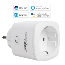 GreenBlue WiFi remote controlled socket  Android/iOS/Alexa/Google Home  energy cons. Energy  timer  max 3680W  type F  GB720 F