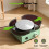 Pottery Wheel Kit - 6in Turntable Two-Way Rotation Clay Wheel, Removable  Tray Ceramic Making Kit EU Plug 8