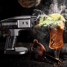 Cocktail Smoke Bubble Gun Set, Handheld Cold Smoking Cocktail Tool for Home Bar and Party Use