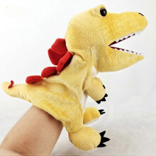 (Caudipteryx) Plush Toys Warm Companion For Baby Growth Smooth And Soft Fabric Parent-child Interaction Toy Gloves