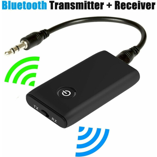 2 in 1 Bluetooth 5.0 Wireless Audio Transmitter and Receiver Adapter, 3.5 mm AUX Compatible 1