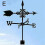 (1pcs, E) Stainless Steel Creative Weathervane Yard Barn Scene Garden Decor Multi Kin 1