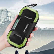 Solar Radio, Portable Outdoor Crank Radio with Bluetooth, AM/FM Weather Radio, Emergency SOS Alarm