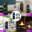 LED Jellyfish Simulation Decorative Light, Color Changing Aquarium Style USB Charging Bedside Lamp, Night Light 4