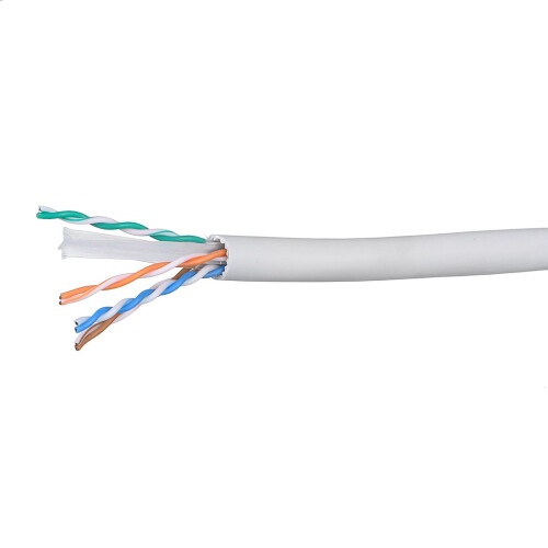 Alantec KIU6ALSOH500D networking cable 500 m Cat6 U/UTP Grey 1