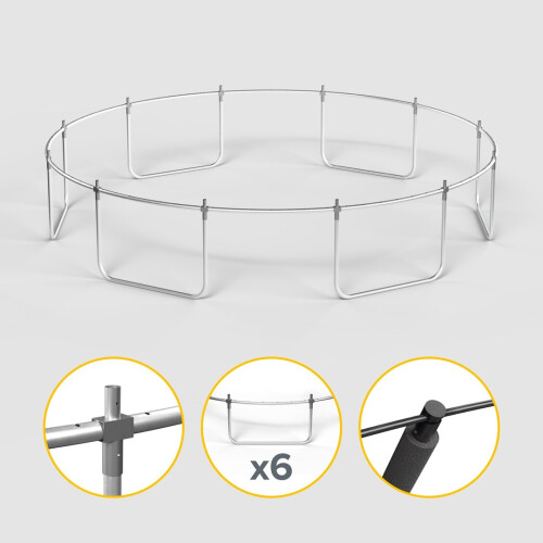 REBEL ACTIVE TRAMPOLINE PRO 14FT/427CM