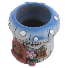 1Unieke Mushroom Succulent Pot Cement Voor En
