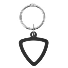 1Sleutelring Mini Gitaarplectrumbox Zwart, Voor Muzikanten