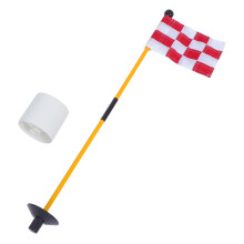 1Golfvlag En Met Afwateringsgat - Efficiënte Golfoefenset Rood