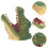 Hand Puppet Dinosaur Toy for Kids Playing in Assorted Color Soft Material 1