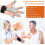 2 Pack Adjustable Silicone Finger Exerciser Hand Grip Strength Trainer, Durable and Non-Deforming Hand Training Tool for 2