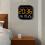 Multifunctional LED Wall Clock with Remote Control, Timer, Countdown, Temperature Display, Dark Pink 5