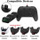 Controller Charging Station with 2 USB-C Dongle Adapters and LED Indicator Lights for Game Controller Charging 2