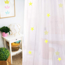 Zanzariera da letto con stelle luminose, protezione dagli insetti senza foratura per letti matrimoniali, viaggi e uso domestico, rete antiza